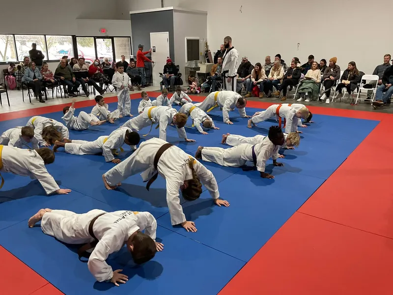 Students training at BT Martial Arts